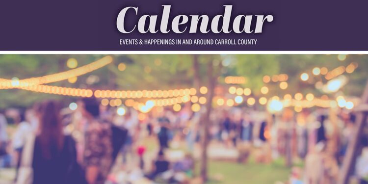 calendar-1 - Carroll News | Carroll Publications | Carroll County, MD