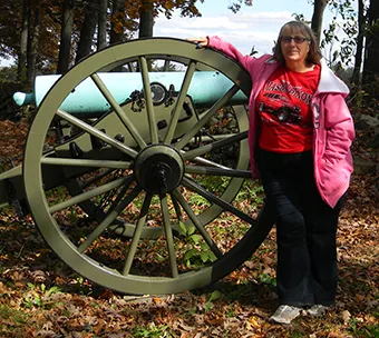 Nancy Householder is attempting to visit all Civil War battlefields.