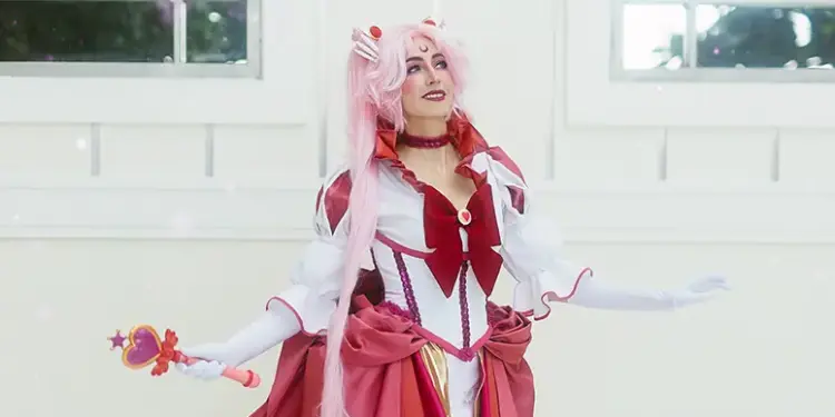 Candace Birger as
Chibiusa Tsukino (Sailor Moon Cosplay)