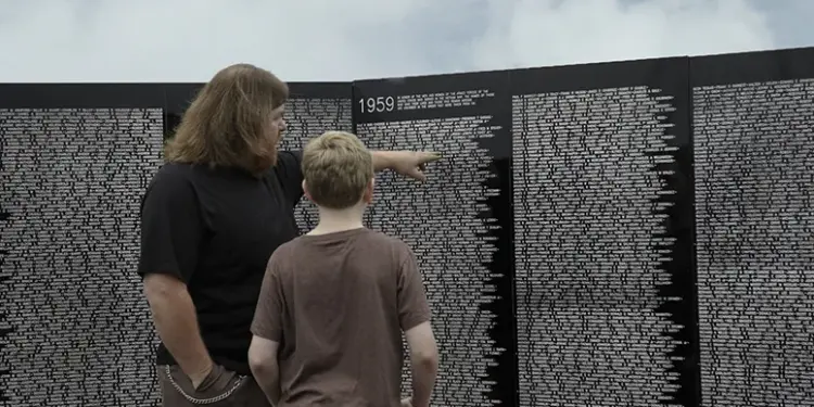 The Vietnam Travelling Memorial Wall - Wall with People - Carroll News | Carroll Publications | Carroll County, MD