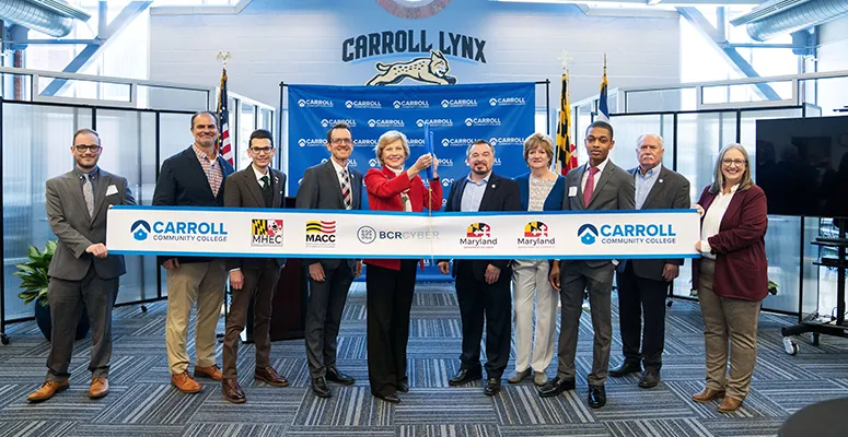 Carroll Community College Opens Cyber Range Cybersecurity Training ...