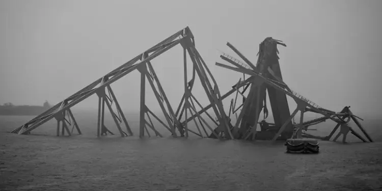 Key Bridge Collapse Site March 27, 2024 (Pat Siebert/Maryland GovPics/Flickr, CC BY 2.0)