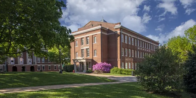 McDaniel College's Lewis Recitation Hall, currently housing the college’s Economics and Business Administration department